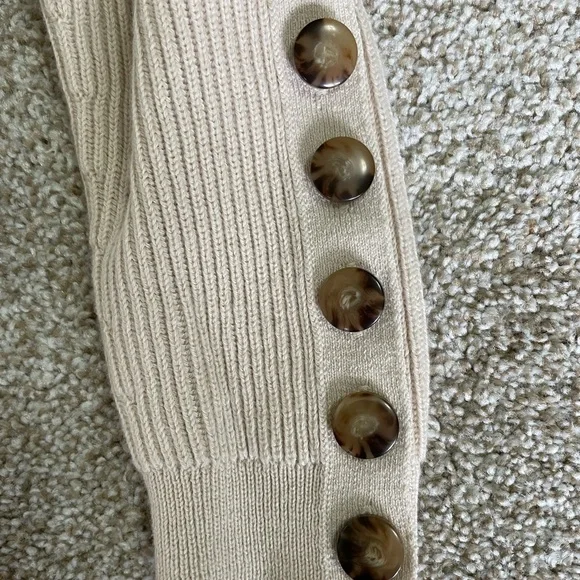 Sézane Sami Jumper EUC Cream Sweater - Picture 3 of 11